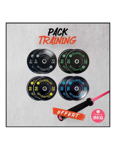 Pack training + barre olympique  cérakote offerte-Home-musculation-Pas cher