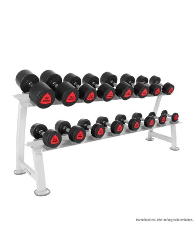 Set haltères HAMMER (PU) 2,5 kg - 40 kg-Home-musculation-Pas cher