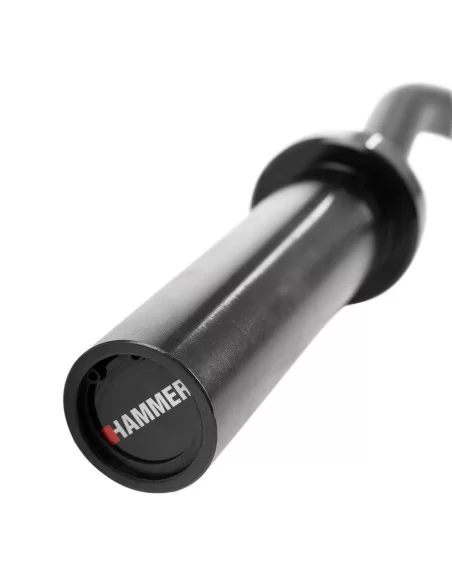 Barre olympique en SZ noire Premium HAMMER-Home-musculation-Pas cher