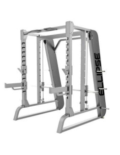 Smith machine + Squat SP030B ELLIPSE FITNESS-Home-musculation-Pas cher