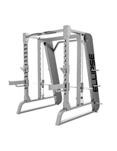 Smith machine + Squat SP030B ELLIPSE FITNESS-Home-musculation-Pas cher