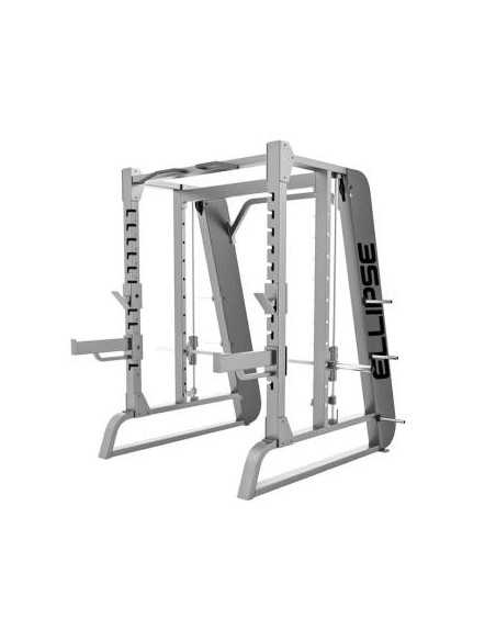 Smith machine + Squat SP030B ELLIPSE FITNESS-Home-musculation-Pas cher