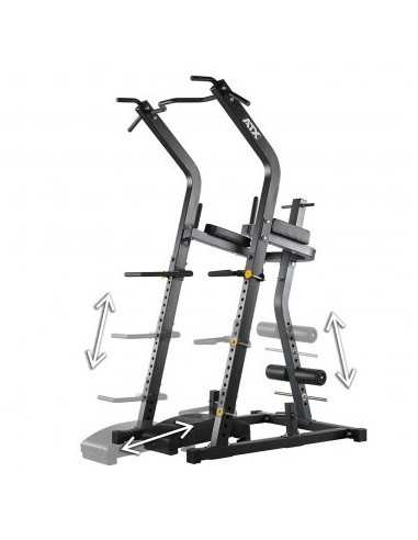 Chaise romaine multiprises professionnelle ATX stable et robuste 