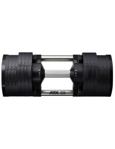 Système d'haltères ATX à charges réglables Nuobell compactes de 2 à 32 kg - Incrémentation de 2 en 2 