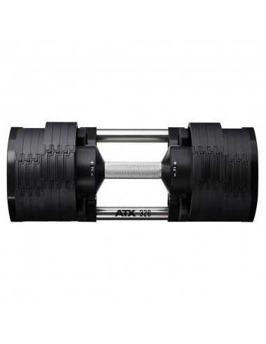 Système d'haltères ATX à charges réglables Nuobell compactes de 2 à 32 kg - Incrémentation de 2 en 2 