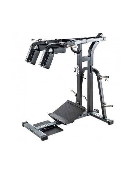 Machine à squat charge max 200 kg pour cuisses et mollets ATX 