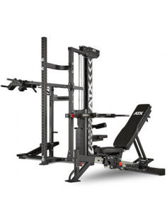 Station d'entraînement complète pro de musculation 5 postes en 1 ATX Multiplex 