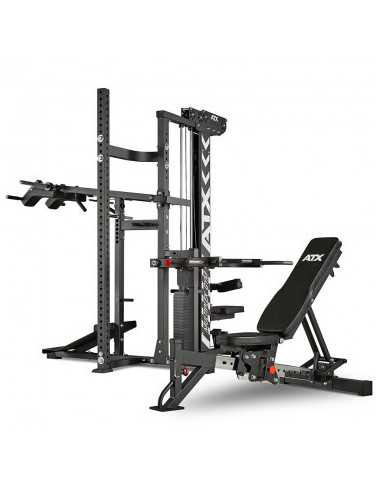 Station d'entraînement complète pro de musculation 5 postes en 1 ATX Multiplex 