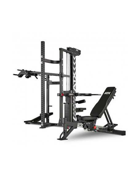 Station d'entraînement complète pro de musculation 5 postes en 1 ATX Multiplex 