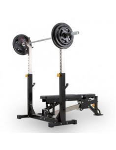 Banc de développé couché ATX bench press réglable polyvalent avec support de barres 