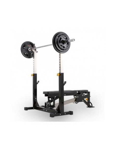 Banc de développé couché ATX bench press réglable polyvalent avec support de barres 