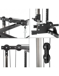 Power rack de musculation et de cross-training 218 cm ATX série 500 haute performance capacité de charge 500 kg 