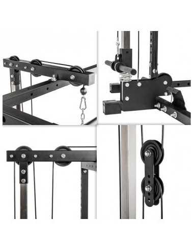 Power rack de musculation et de cross-training 218 cm ATX série 500 haute performance capacité de charge 500 kg 