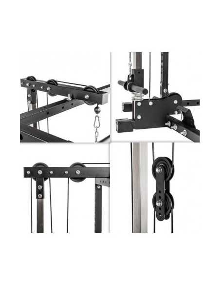 Power rack de musculation et de cross-training 218 cm ATX série 500 haute performance capacité de charge 500 kg 