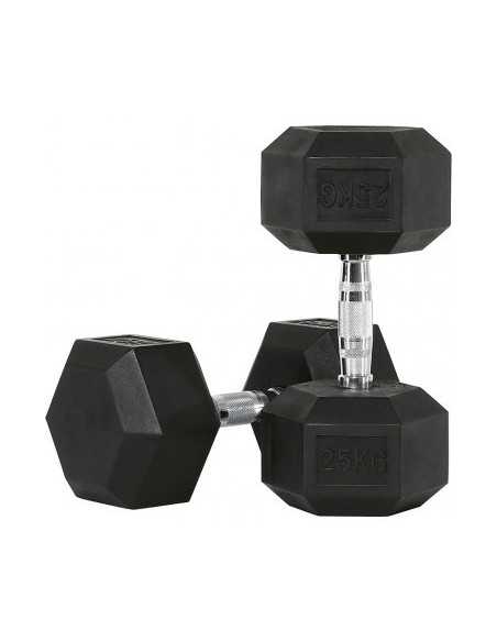 Ensemble d'haltères hexagonaux de musculation ATX 5 à 20 kg / 5 à 30 kg / 5 à 40 kg / 5 à 50 kg 