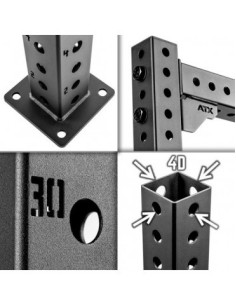 Rack rigs de crossfit à fixation murale ATX de qualité professionnelle disponible de 1 à 5 modules 