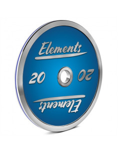 Disques de poids calibrés ATX 50 mm en acier plein pour exercices de force - Design personnalisable 