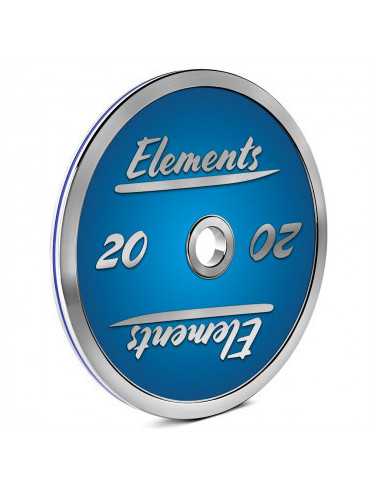 Disques de poids calibrés ATX 50 mm en acier plein pour exercices de force - Design personnalisable 