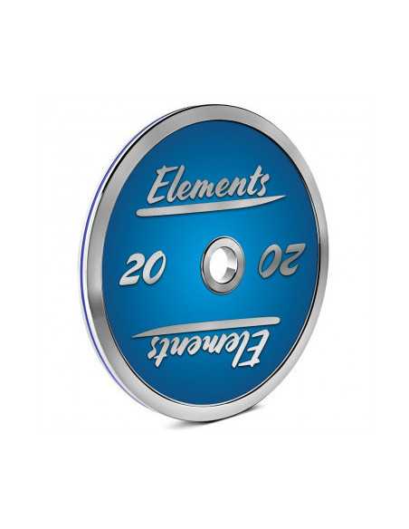 Disques de poids calibrés ATX 50 mm en acier plein pour exercices de force - Design personnalisable 