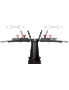 Barre de traction atx multiprises à fixation murale réglable charge 250 kg 