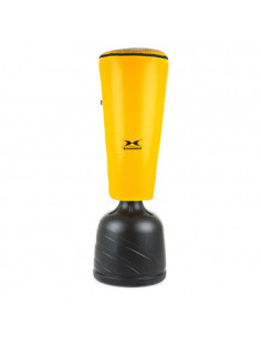 Sac de frappe sur pied Impact Punch jaune - Entraînement de boxe-Home-musculation-Pas cher