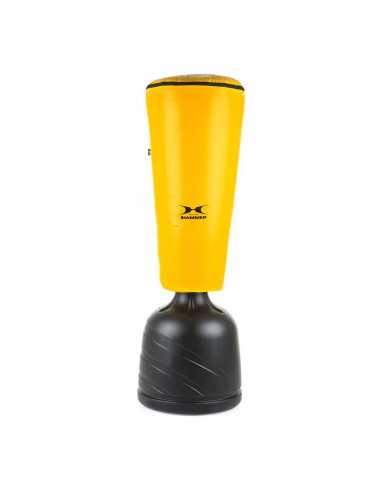Sac de frappe sur pied Impact Punch jaune - Entraînement de boxe-Home-musculation-Pas cher