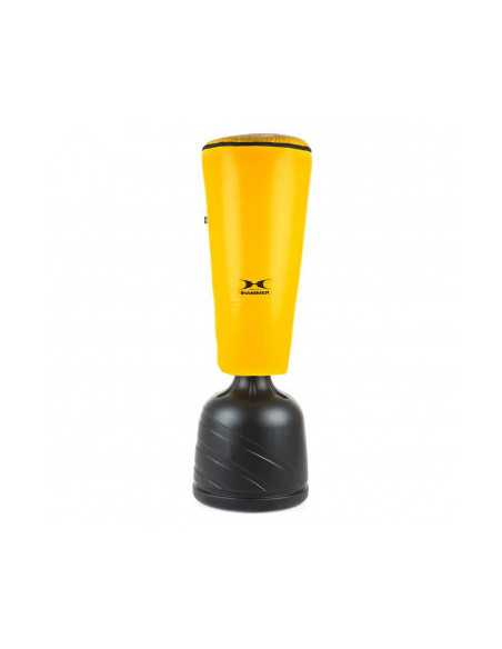 Sac de frappe sur pied Impact Punch jaune - Entraînement de boxe-Home-musculation-Pas cher