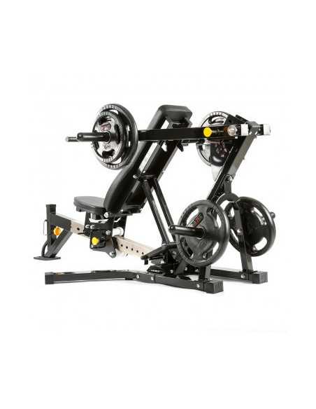 Banc de musculation multifonctions ATX avec bras de leviers 2 x 125 kg ultra complet 