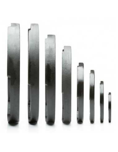 Disques de poids ATX à poignées haltérophilie 0,5 à 25 kg 