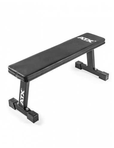 Pack d'entraînement complet ATX : Demi rack à squat et banc plat 