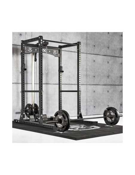 Pack Home-gym Power rack avec poulie et équipements divers pour training de musculation complet - Série 600 ATX Barbell Club Gym