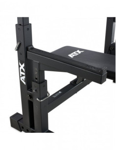 KIT d'entraînement ATX pour home gym - Bench press et paire de barres d'haltères courtes 