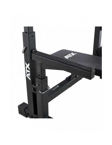 KIT d'entraînement ATX pour home gym - Bench press et paire de barres d'haltères courtes 