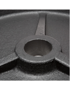 Pack de poids en fonte 110 KG de marque ATX - Disques olympiques 