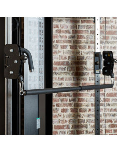 Barre de traction de 16 mm de diamètre avec œillets universels - Option compatible avec la station ATX Cross Trainer 