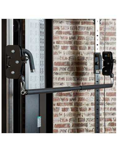 Barre de traction de 16 mm de diamètre avec œillets universels - Option compatible avec la station ATX Cross Trainer 