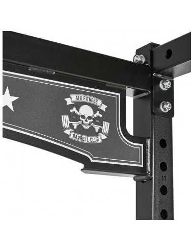 Rack à squat ATX Barbell Club Design de Série 600 - Hauteur 215 cm 