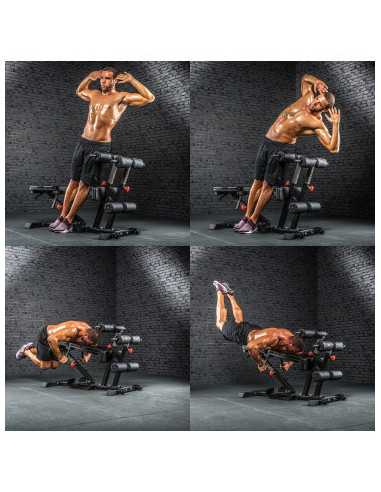 Banc à abdominaux ATX planche multifonctions professionnelle 