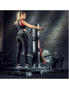 ATX Belt squat professionnel capacité de charge 600 kg - Machine à Squats et Dips 