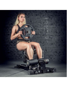 Sissy squat professionnel ATX pour entraînement des fessiers et des cuisses 