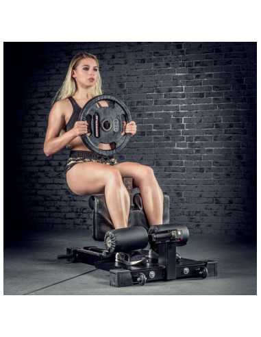 Sissy squat professionnel ATX pour entraînement des fessiers et des cuisses 