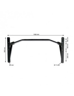 Barre de traction ATX à fixation murale poignées multi-exercices 