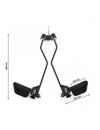 Poignée de tirage ergonomique ATX Multi-X Free Motion Handle pour vos stations à poulie 