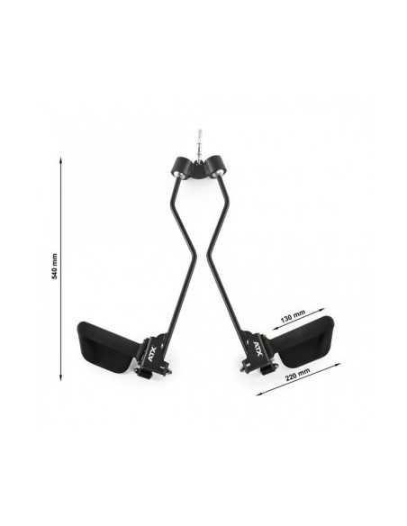 Poignée de tirage ergonomique ATX Multi-X Free Motion Handle pour vos stations à poulie 