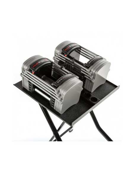 Support rangement haltères powerblocks 