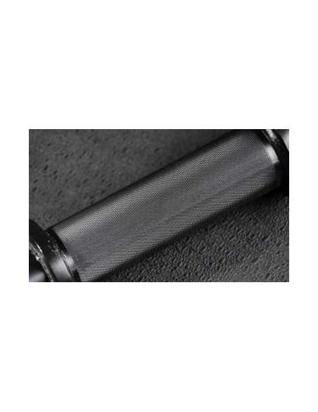 Paire de barres d'haltères courtes Fat Grip Kingsbox pour disques de poids olympique à prix réduit - OCCASION 