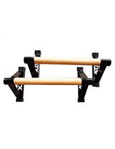 Occasion - Barres parallèles 50 x 25 cm pour exercices de pompes et dips ATX en bois 