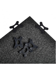 Plateforme ATX de protection pour le sol de haute qualité en caoutchouc recyclés - 3 x 2 m édition Barbell Club 