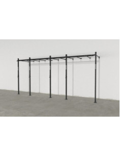 Station Royal Kingsbox de cross-training professionnelle à fixation murale avec échelle de pompier intégrée 