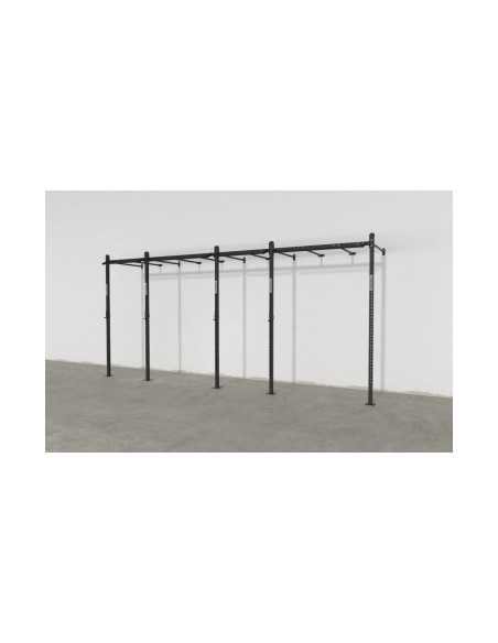 Station Royal Kingsbox de cross-training professionnelle à fixation murale avec échelle de pompier intégrée 